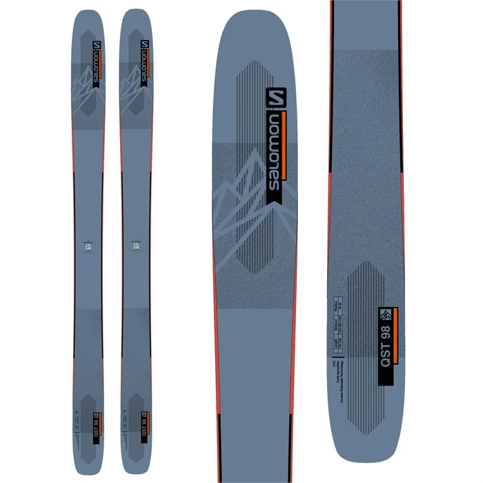 Salomon QST 98 with Skins