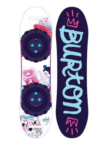 Burton Girls' Burton Chicklet Flat Top Snowboard