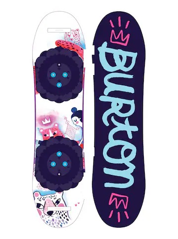 Burton Girls' Burton Chicklet Flat Top Snowboard