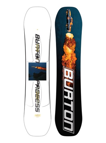 Burton Kids' Burton Process Smalls Flat Top Snowboard
