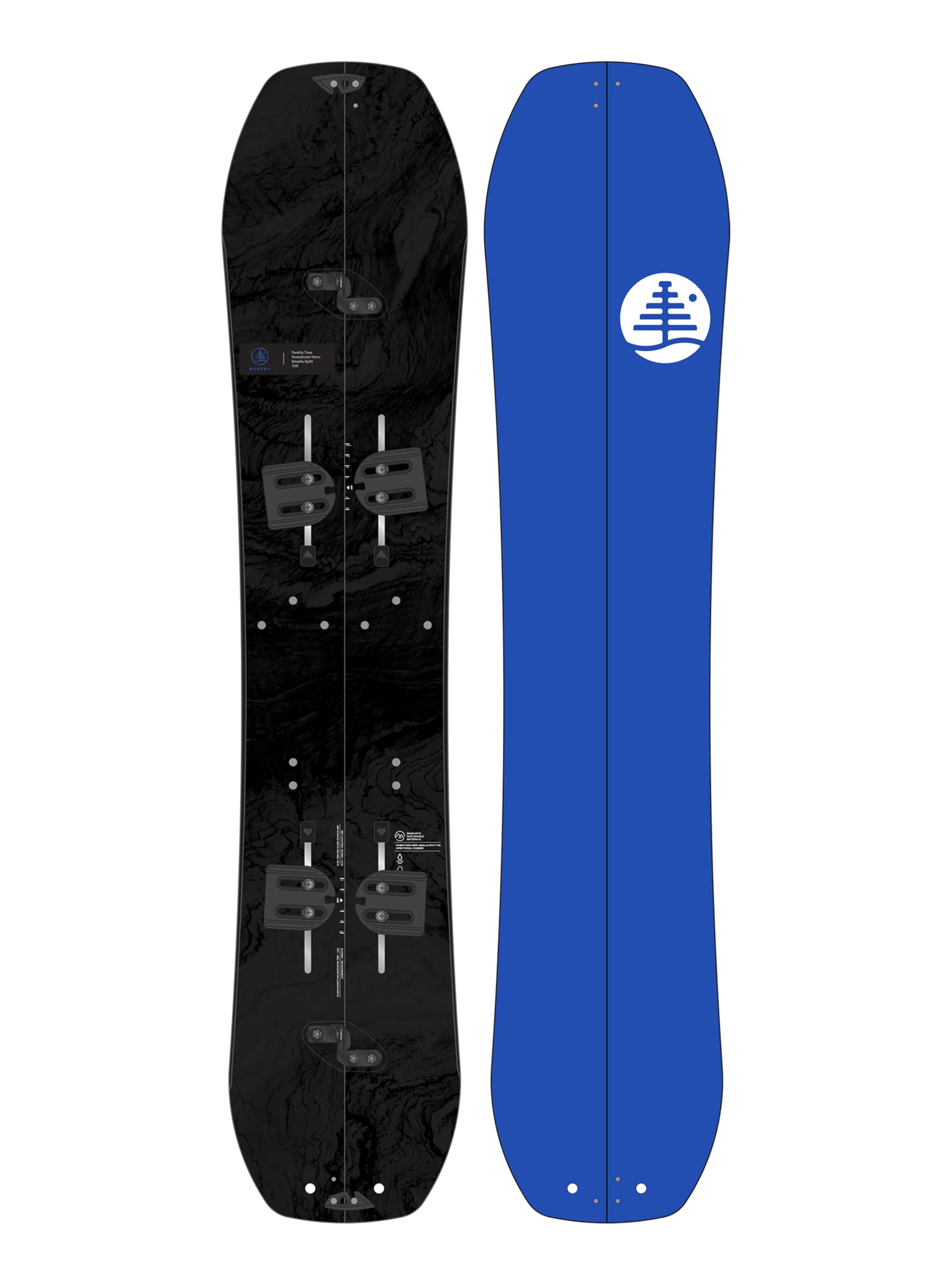 Burton Kids' Family Tree Hometown Hero Smalls Splitboard