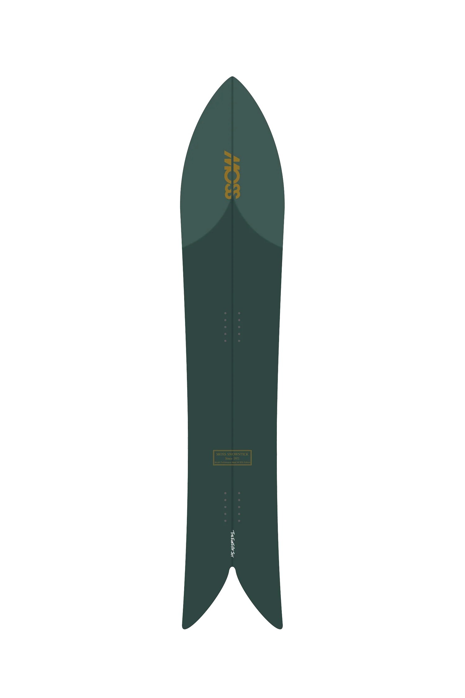 Moss Snowstick PQ60 2027 // RESHAPED